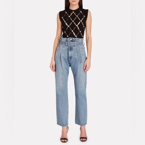 Agolde High Rise Light Blue Jeans